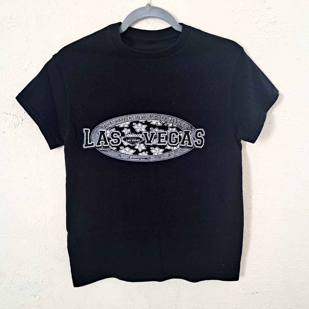 Black Las Vegas Graphic T-Shirt
